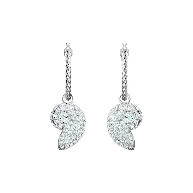 Swarovski Earrings Women's Aqua Green-0
