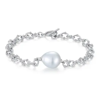 Inlady Saltwater Pearl Australian White Pearl Bracelet Unisex