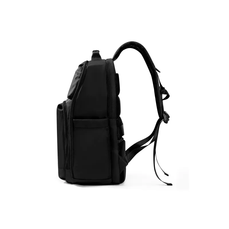 RIOREX Fabric Backpack Large Size Unisex Black/Khaki/Ecru/Army Green/Sea Blue-2