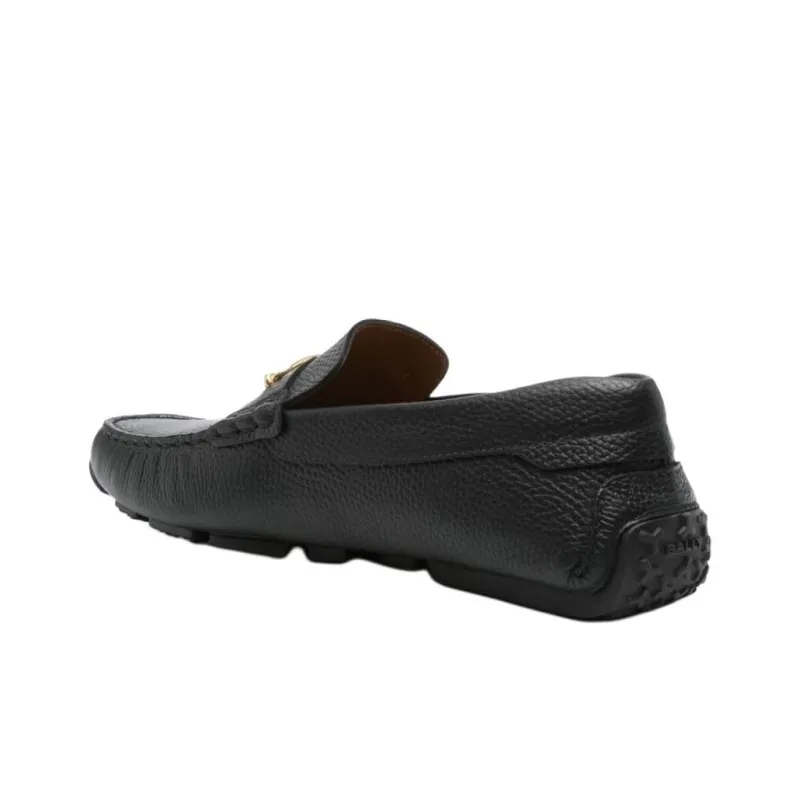 BALLY Parris Leather Loafers-3