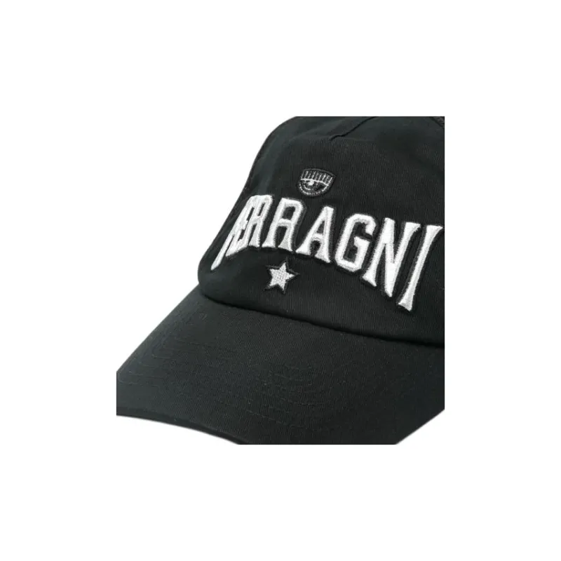 CHIARA FERRAGNI Logo embroidered Mesh Hat-2