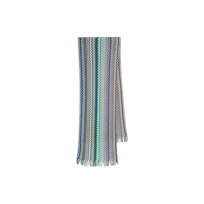 MISSONI Zigzag Cotton Scarf-1