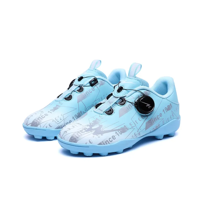 Binary Soccer Shoes Women's Low Top Black-5