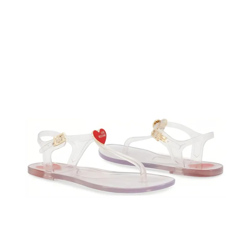 LOVE MOSCHINO Strap Sandals Women's White-2