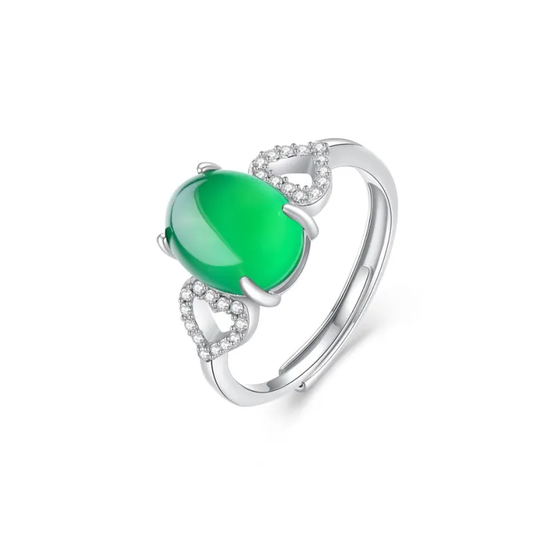 7℃ Jade Rings Women's-0