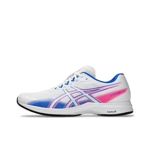 Asics Lyteracer 4 Running Shoes Men Low-Top Gray Blue Pink