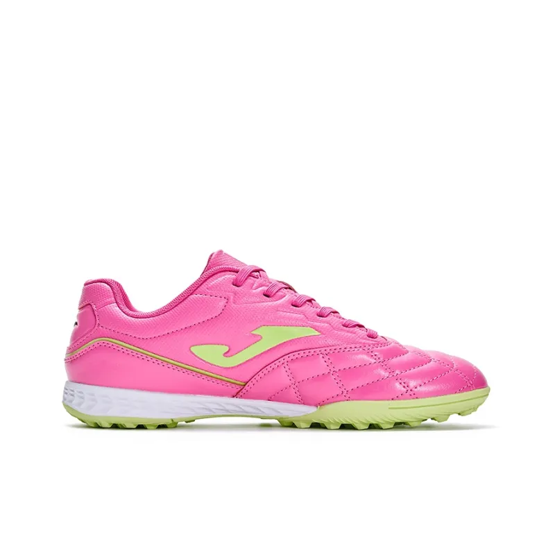 Joma TF Rubber Broken Studs Artificial Ground Anti Slip Wear Resistant Soccer Shoes Men's Rose Red-1