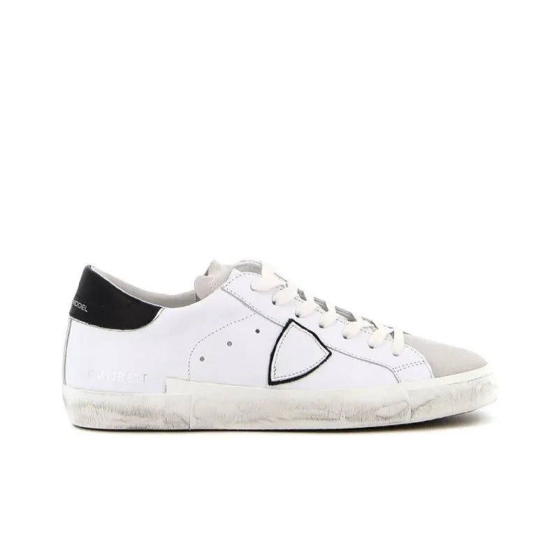 PHILIPPE MODEL Paris Distressed Effect Low-top Sneakers-1