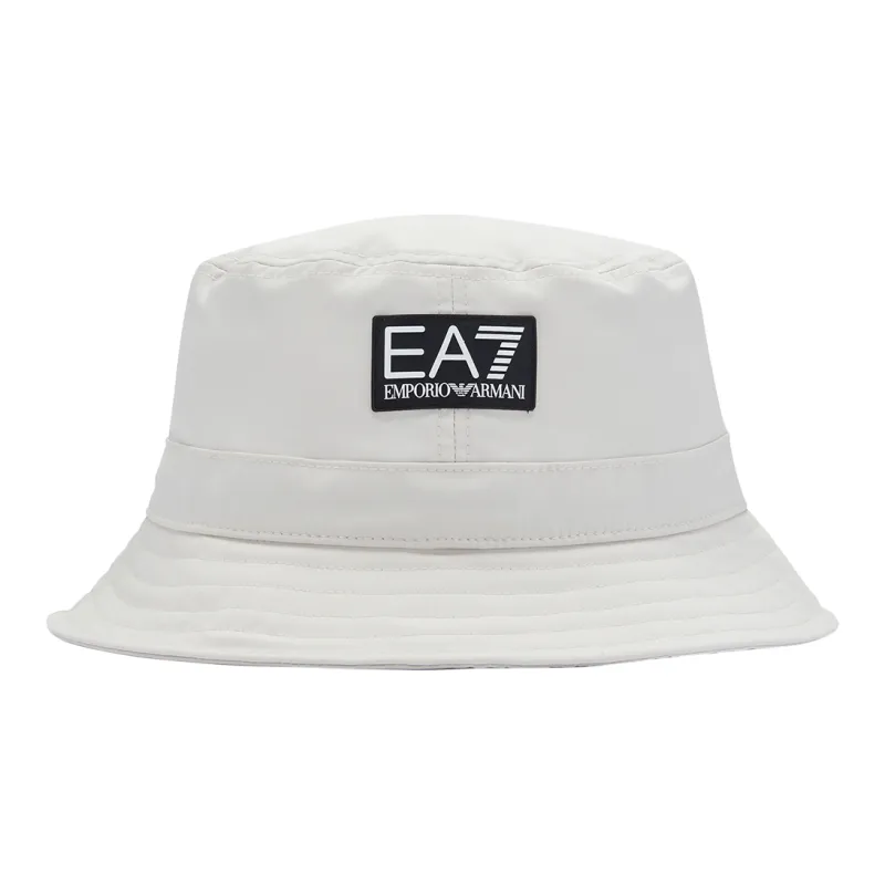 EMPORIO ARMANI Polyester Bucket Hats Unisex White-1