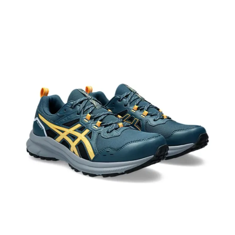 Asics Trail Scout 3 Magnetic Blue Faded Yellow-3