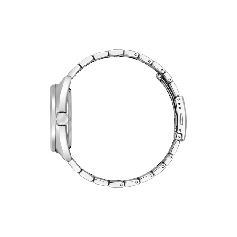 CITIZEN Mechanical Movement Stainless Steel Strap Watch Men's Watches Black Dial NJ0100-71E-3