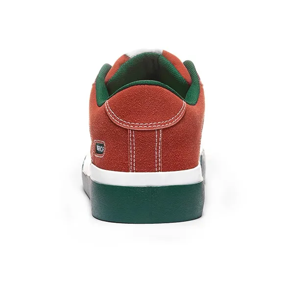 Warrior Anti Slip Wear Resistant Low Top Canvas Shoes Women's Orange-3