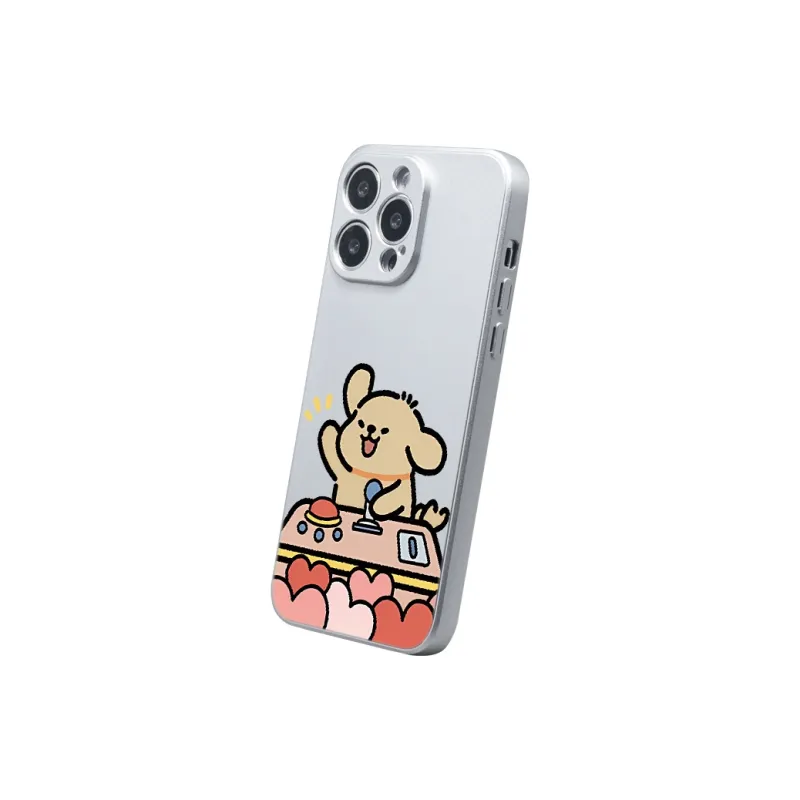 Victory Charge Silicone Material DJ Dog Phone Cases For Apple/iPhone15PRO/14PLUS/12PROMAX/13//11 Trendy And Cool-2