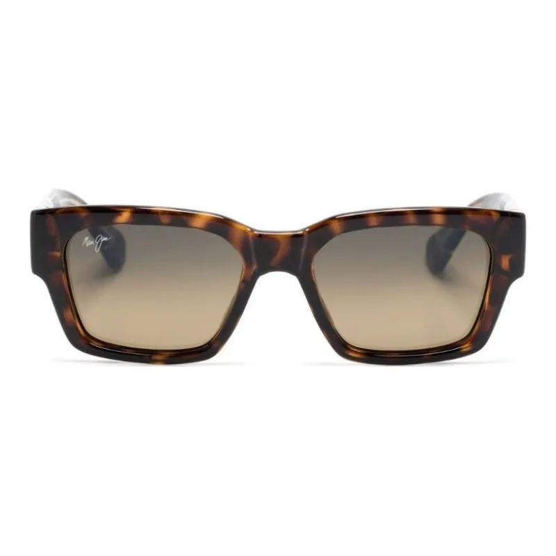 Maui Jim Acetate Square Sunglasses Men's Tortoiseshell-1