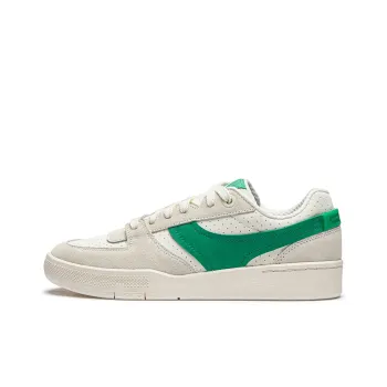 LiNing Honor 92S Cushioning Wear Resistant Low Top Skateboard Shoes Men's White Green