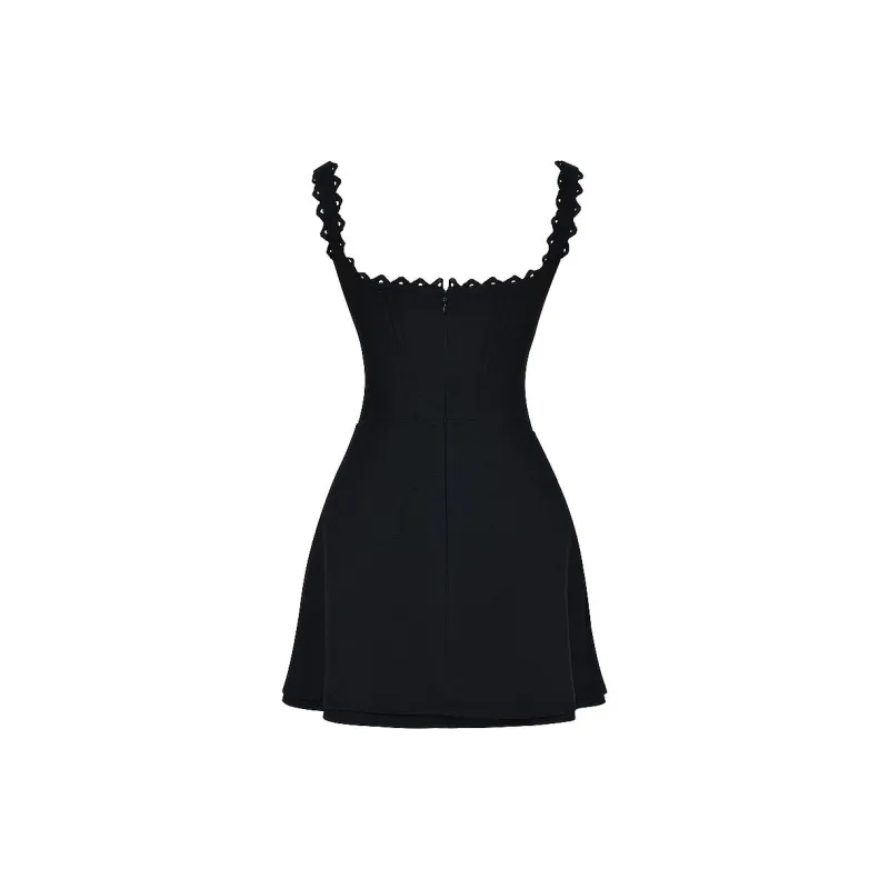 HOUSE OF CB TILLY Slip Dresses Women's BLACK/Black-6