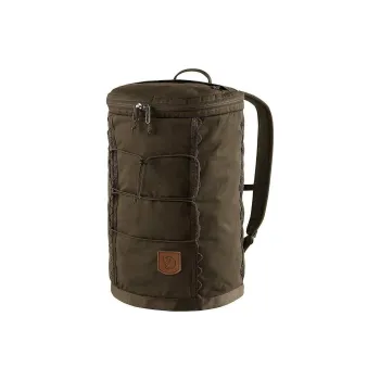 Fjallraven Polyester With Cotton Backpack Regular Unisex Dark Olive