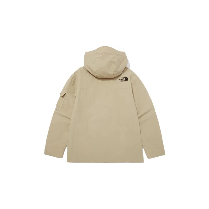 THE NORTH FACE Windbreaker Coats Unisex Khaki-1
