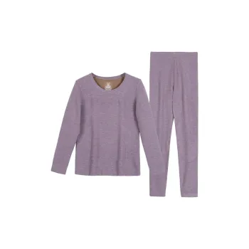 ITALAI Thermal Set Women's Dark Gray Purple