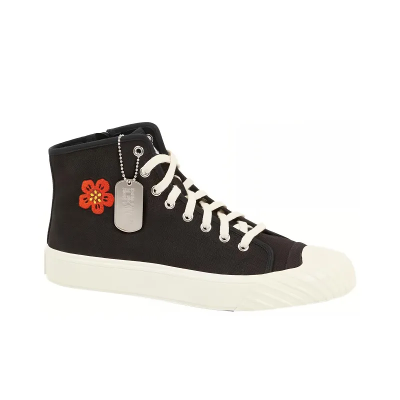 KENZO School High Sneakers 'Black'-1