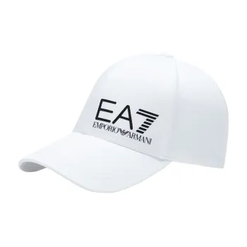 EMPORIO ARMANI Logo embroidered Cotton Cap