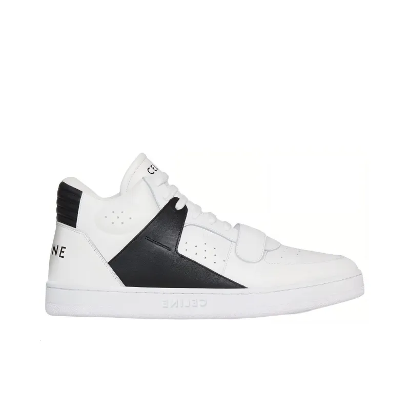 CELINE CT 02 Skateboard Shoes Women's White Black-1