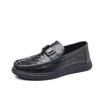KACHILANG Men's Casual Shoes Men Low-Top Black