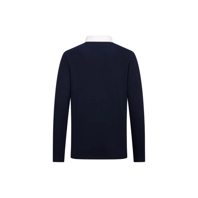 ARMANI EXCHANGE Polo Shirts Men Navy Blue-1