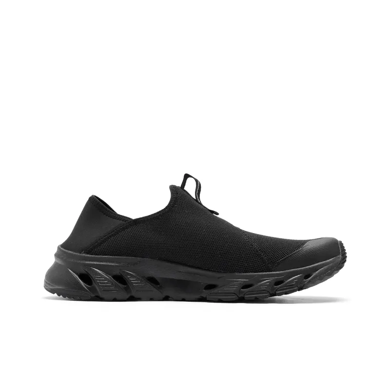 QIAODAN Lightweight Quick Dry Slip Resistant Low Top Running Shoes Men's Black Blue-1