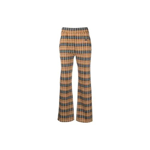 Wales Bonner Check-pattern Straight-leg Trousers