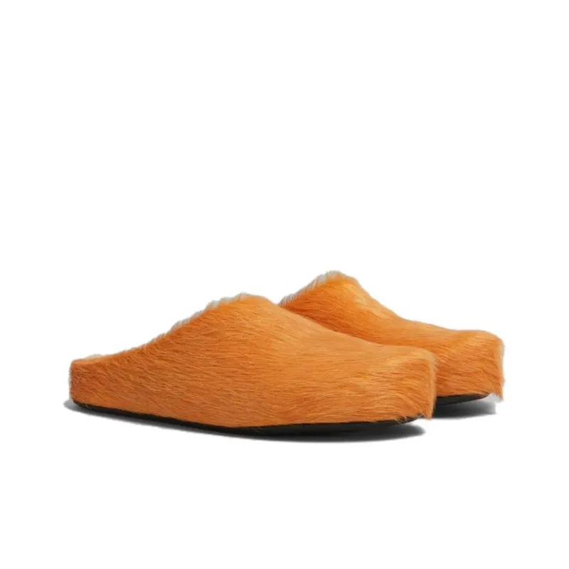MARNI Fussbett Sabot 'Pumpkin'-2