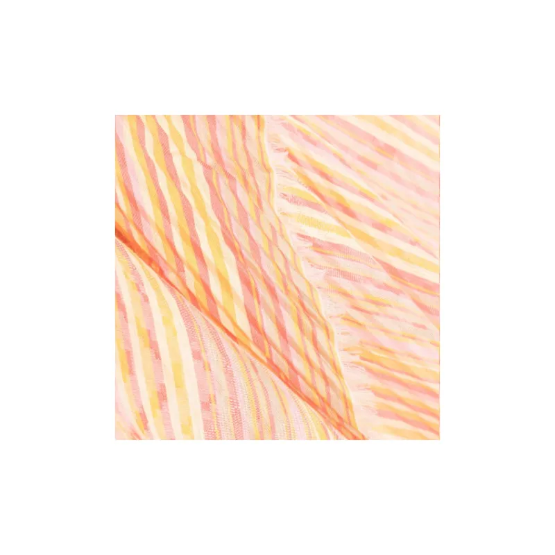 MISSONI Fringed Striped Scarf-2