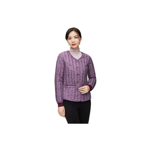 SNOW FLYING Down Jackets Women's Wisteria Purple