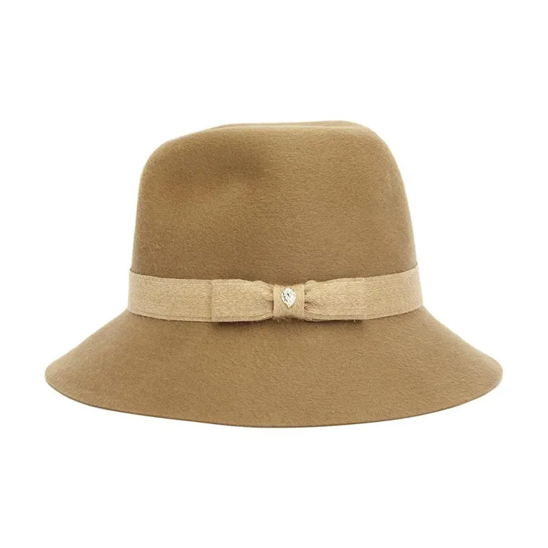 HELEN KAMINSKI Cashmere Bucket Hats Women's Brown-1