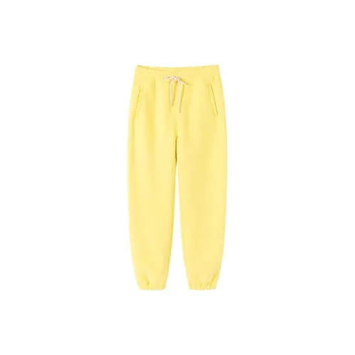 URLAZH Casual Pants Women's Goose Yellow