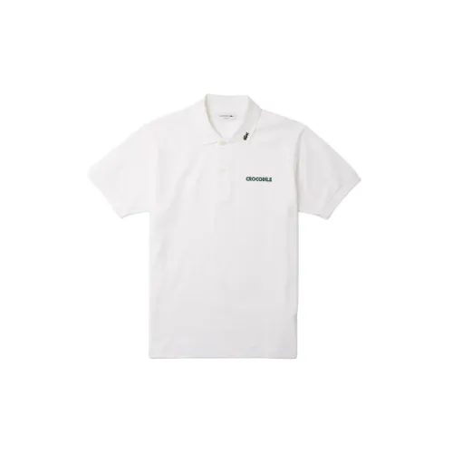 LACOSTE Polo Shirts Men White