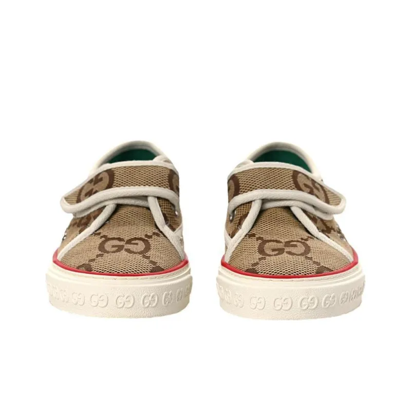 GUCCI Tennis 1977 Stylish Skateboarding Shoes Men's Ebony-1