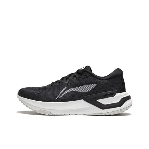 LiNing YueYing 3.0 Cushioned Slip Resistant Support Low Top HEEL LOC Running Shoes Women's Black