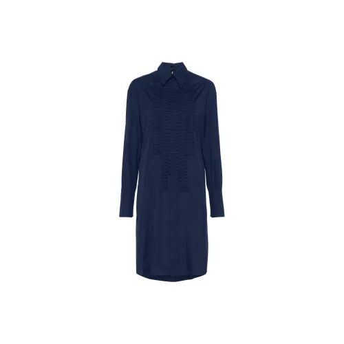 MARNI Long-Sleeved Dresses Women's Navy