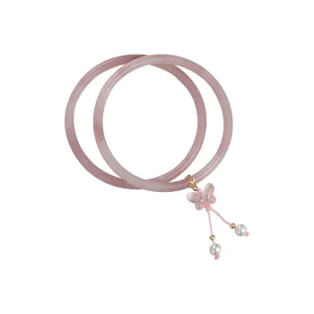 CARAT'S DIARY Colored Glaze Bangles Women's