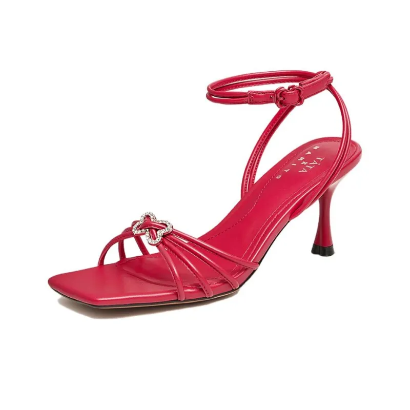 Tata High Heels Strap Sandals Women's-9