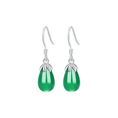 Best wishes Jade Earrings Unisex