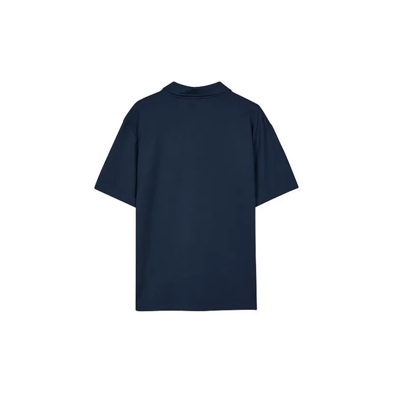 Skechers Polo Shirt Men's Navy Blue-1