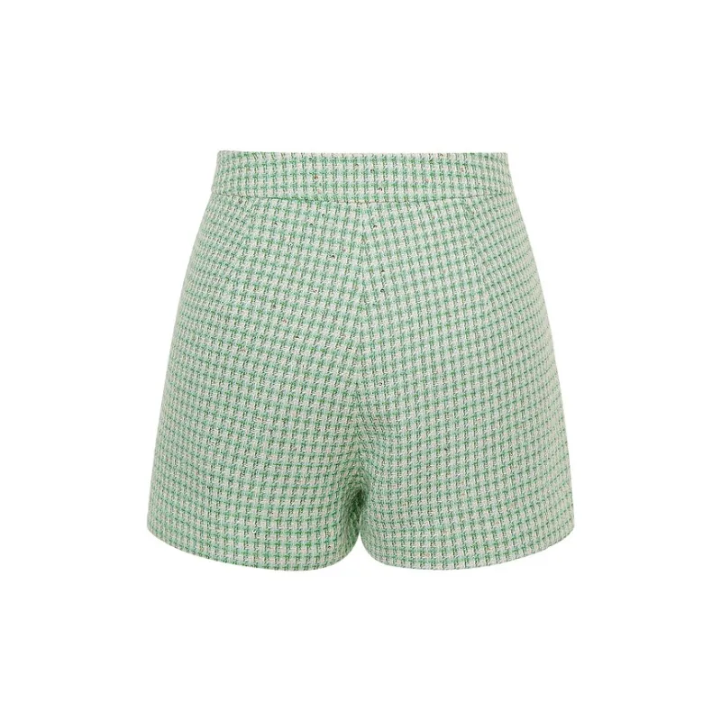 D'zzit Casual Shorts Women's Light Green-1