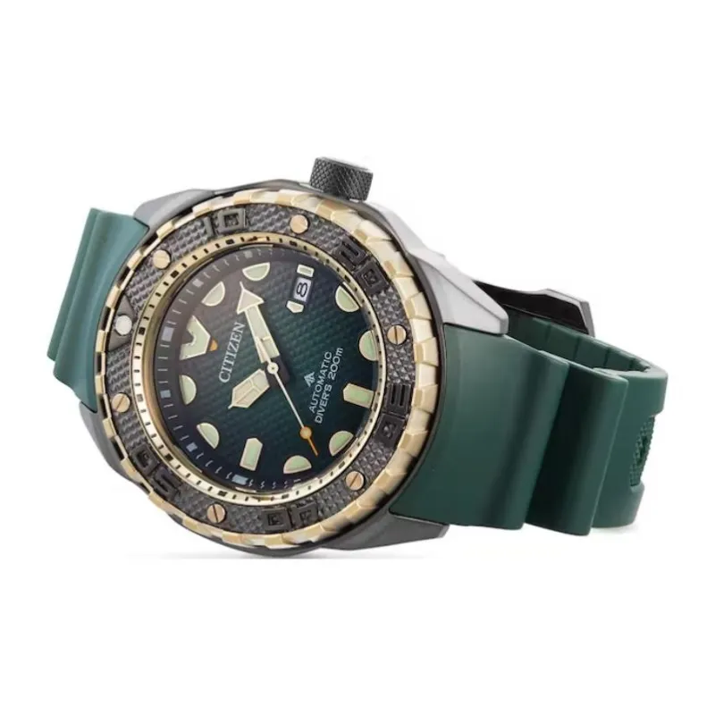 CITIZEN Promaster Collection Automatic Mechanical Movement Watch Men's Watches Green Dial NB6006 02X-4