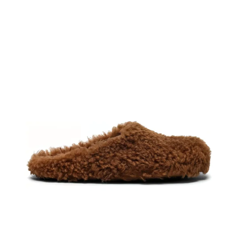 MARNI Fussbett Sabot 'Caramel'-1
