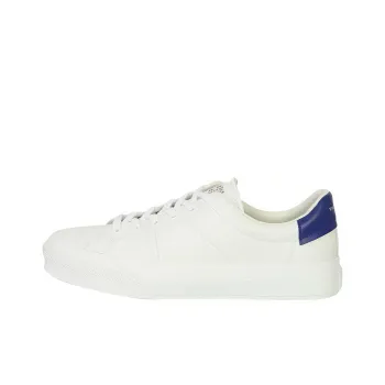 Givenchy City Court Low Top Stylish Skateboarding Shoes Men's White Blue