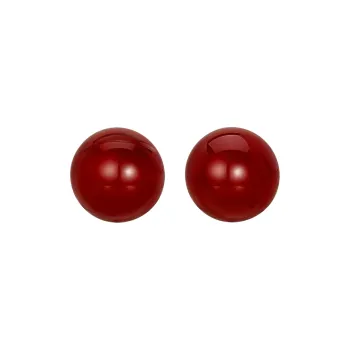 JAY Agate Stud Earrings Women's