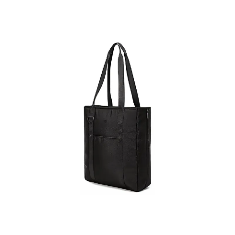 Skechers Fabric Tote Bag Shopping Bag Handbag Shoulder Bag Large Size Unisex Carbon Black-1