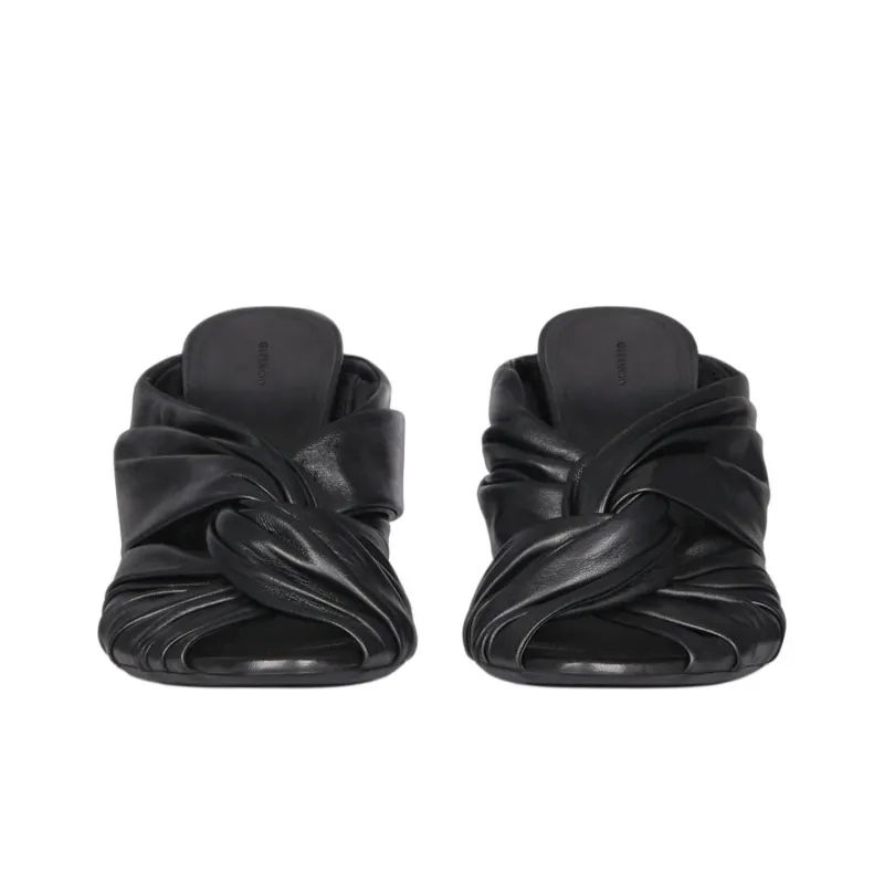 Givenchy Twist Leather Mules-2